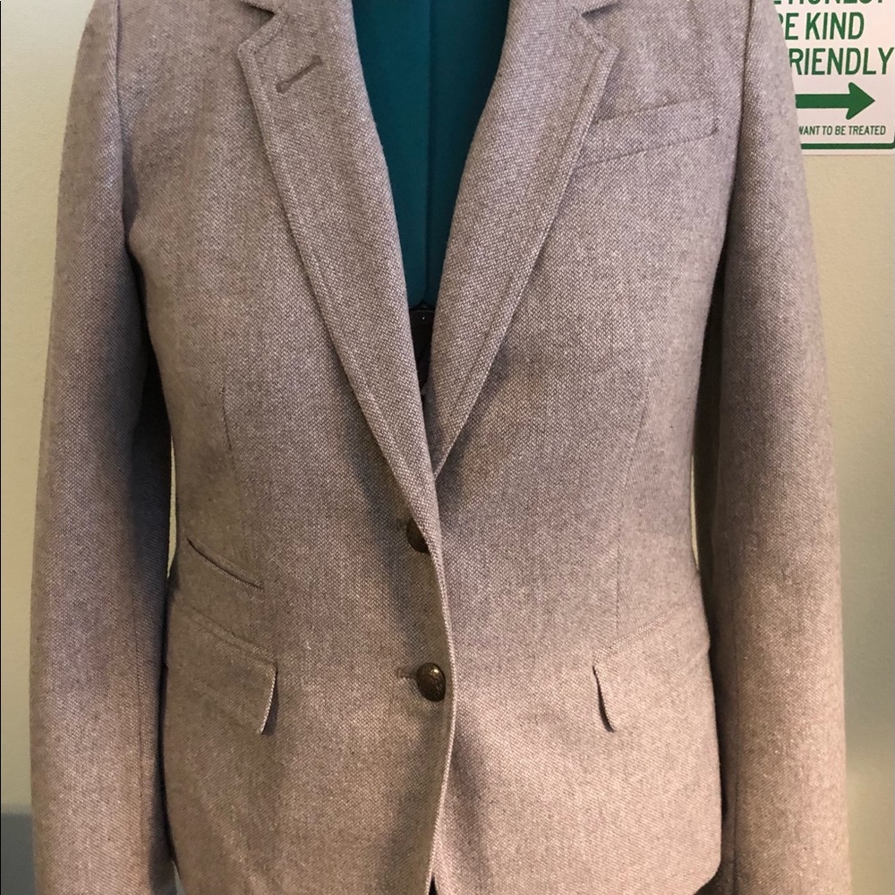 BANANA REPUBLIC TWEED   Size  10.  2 Button Jacket